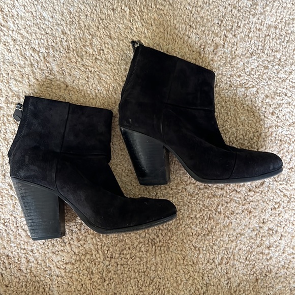 Rag & Bone Newbury Suede Ankle Booties - Picture 6 of 10